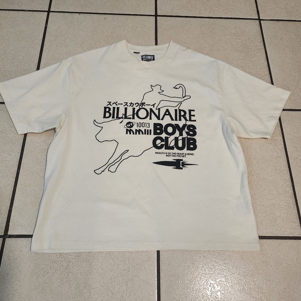 Billionaire Boys Club Short Sleeve T-Shirt Graphic Sz L